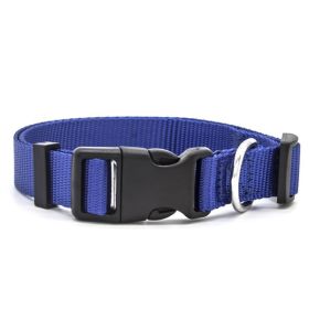 Nylon Pet Collar (Option: Blue-XS)